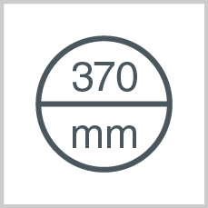 Roll diameter: 370 mm